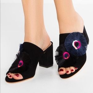 Loeffler Randall Clo fringe mules